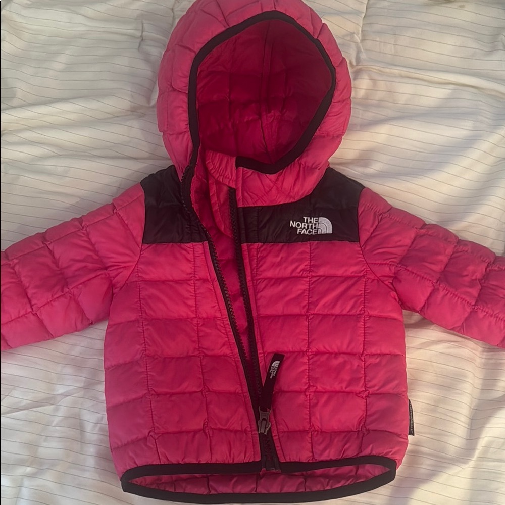 The North Face Fuchsia Quilted Jacket